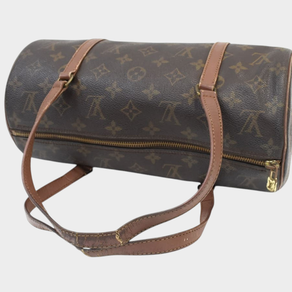 Louis Vuitton Handbag Papillon 30 M51385 Monogram Canvas Leather Brown