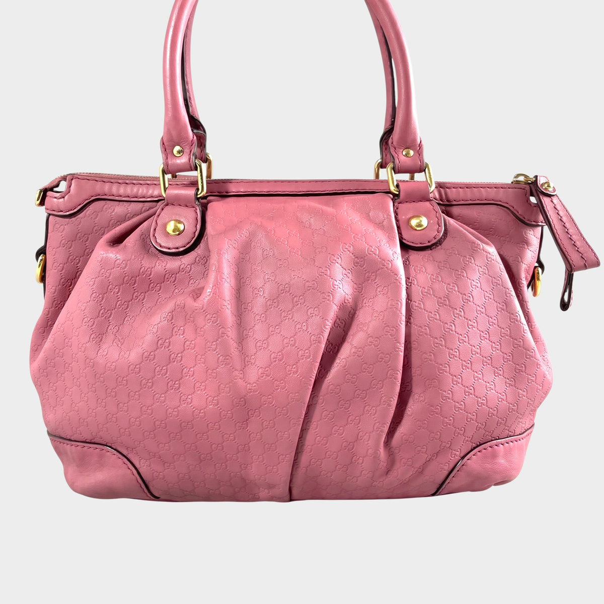 Excellent condition GUCCI Sukey Microssima pink tote Tasche