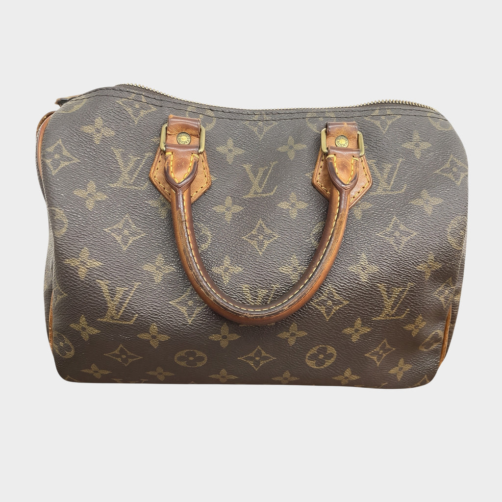 Louis Vuitton Monogram Speedy 25 Handbag Mini Boston Tasche