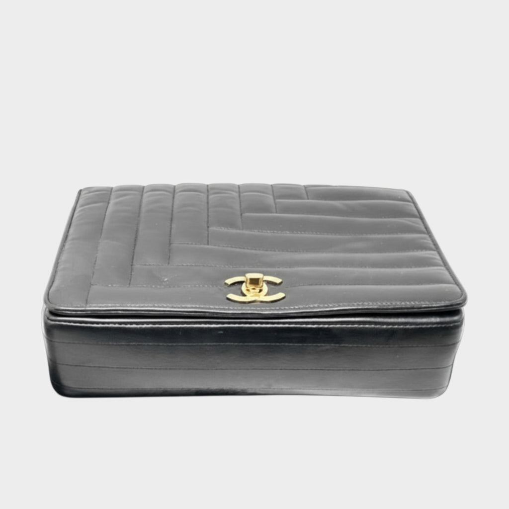 [Excellent condition] CHANEL Mademoiselle Lambskin Chain Shoulder Tasche