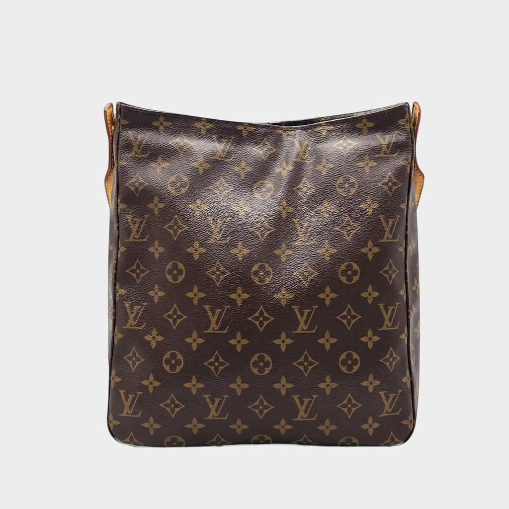 LOUIS VUITTON Monogram Looping GM Leather Hand/Shoulder Bag SD0051