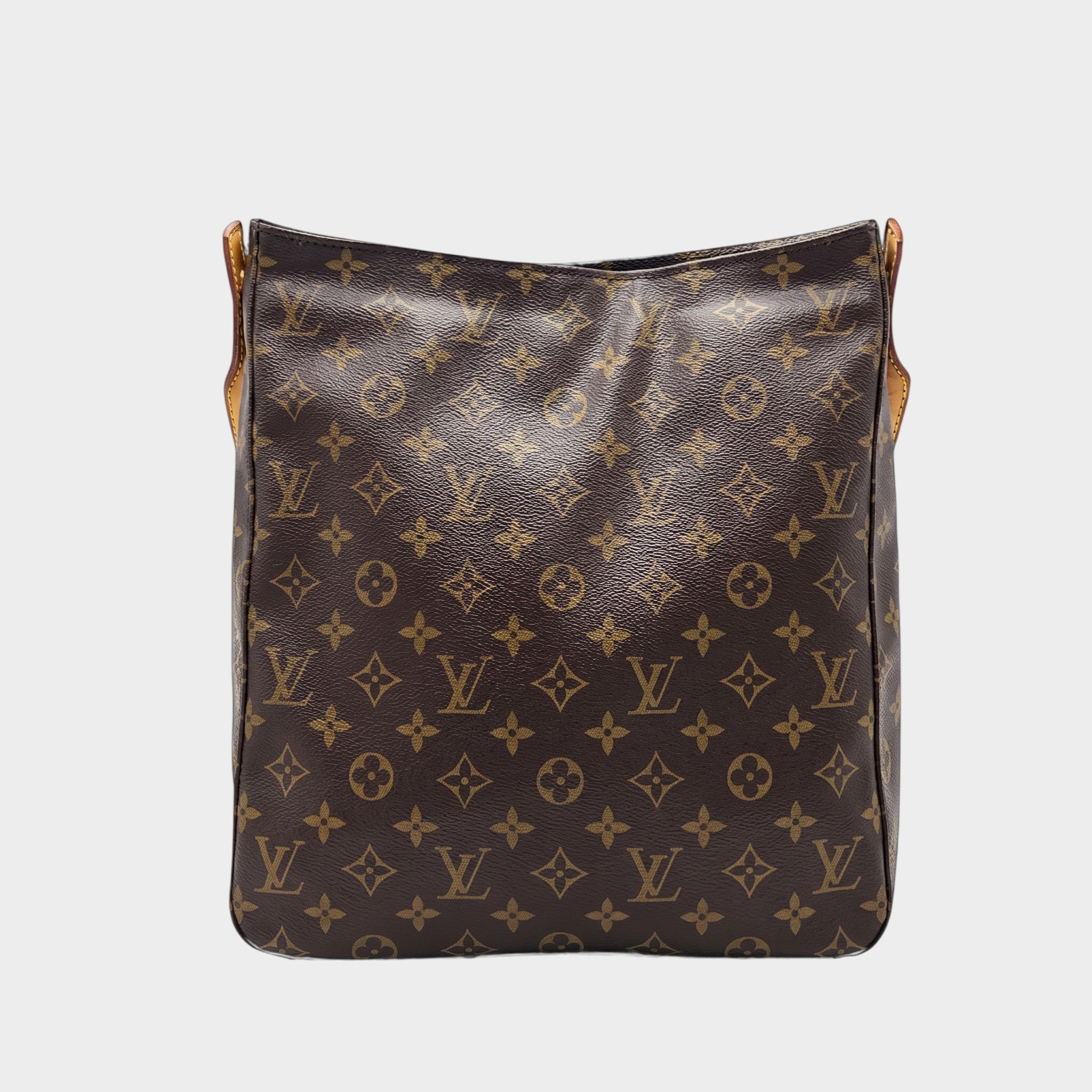 LOUIS VUITTON Monogram Looping GM Leather Hand/Shoulder Bag SD0051