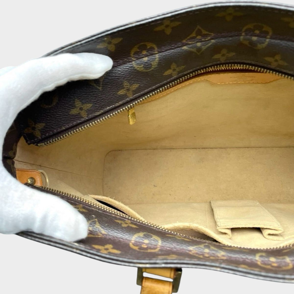 LOUIS VUITTON Monogram Luco Tote Tasche M51155 Serial SR0030