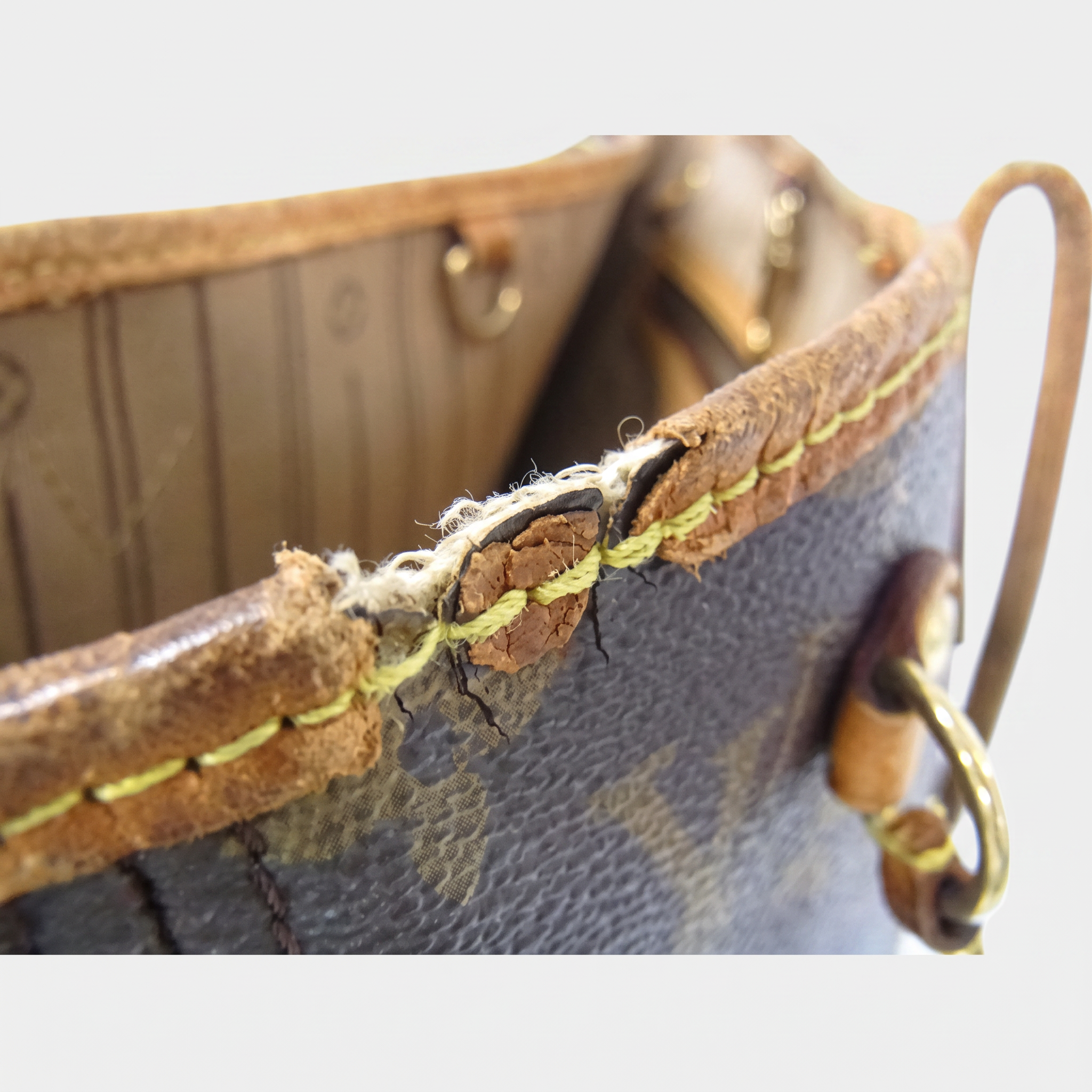 LOUIS VUITTON M40155 Monogram Neverfull PM Handbag Tasche