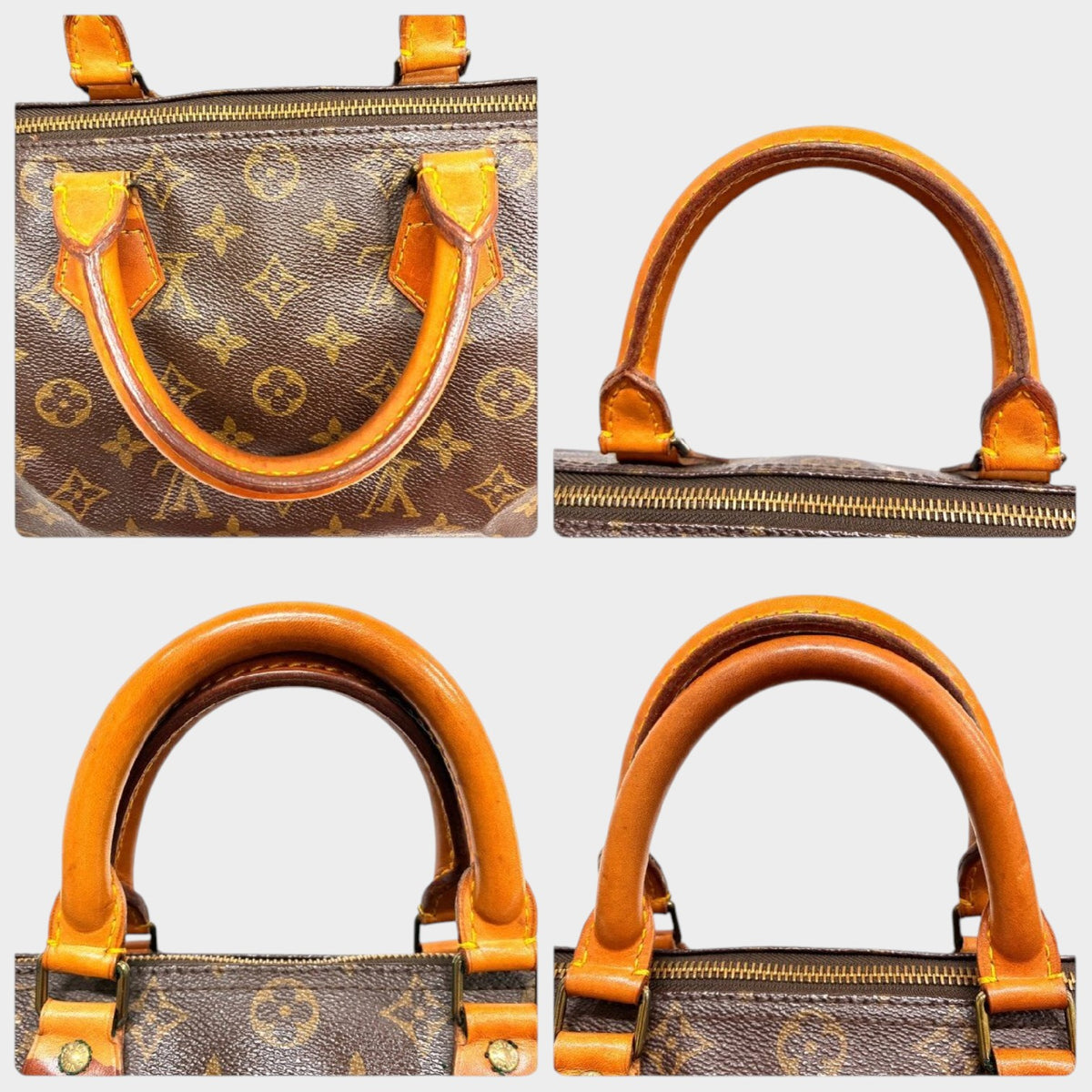 Louis Vuitton Monogram Speedy 30 M41526 Handbag Leather Mini Tasche