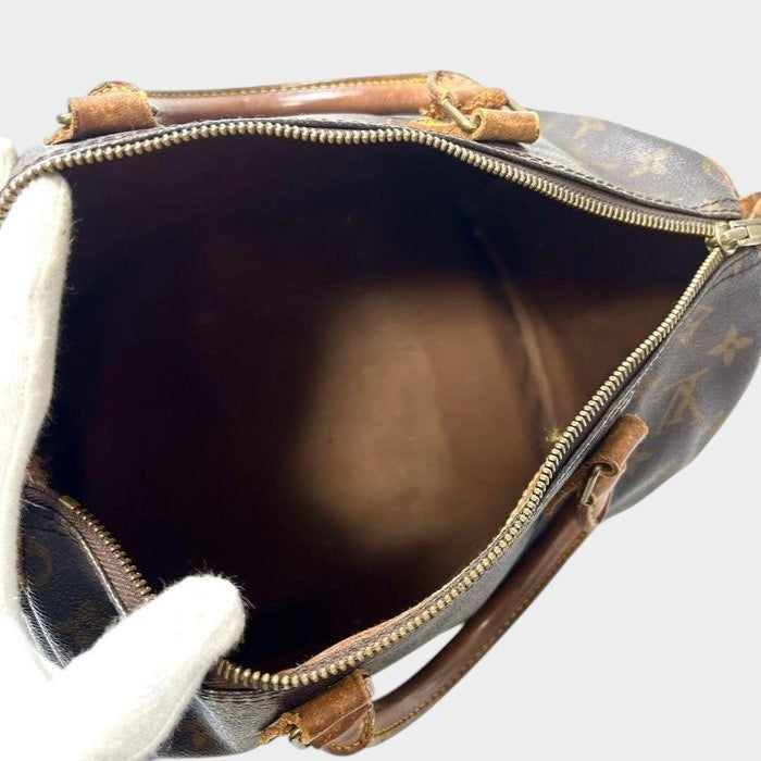 Louis Vuitton Monogram Speedy 30 Handbag Mini Boston