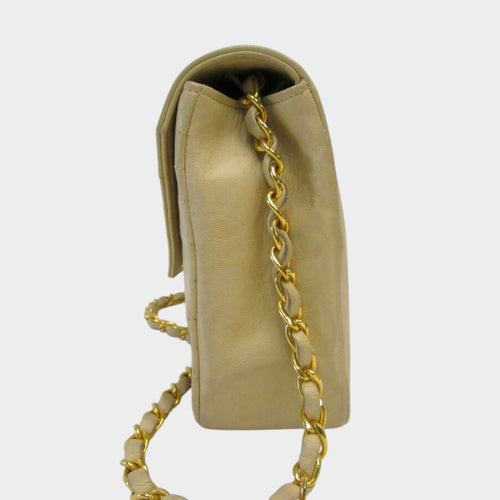 CHANEL Chanel Women's Shoulder Bag Beige Old Vintage