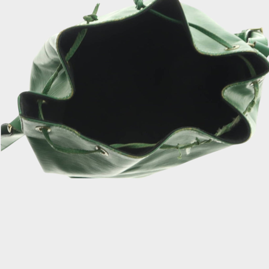 LOUIS VUITTON One-Shoulder Bag Petit Noé Epi Leather Shoulder Bag Drawstring Bag Women's Green Used