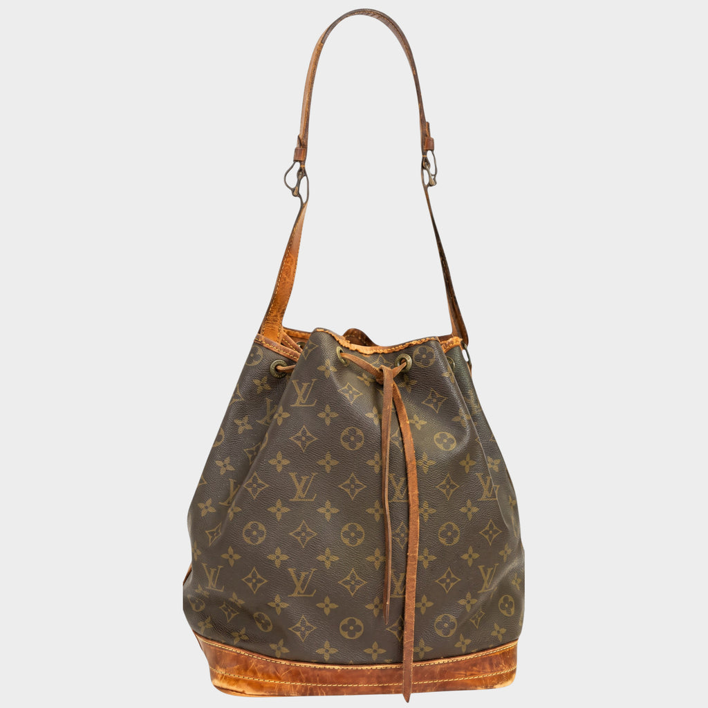 LOUIS VUITTON M42226 Monogram Petit Noé Drawstring Shoulder Bag, Men's/Women's, Brow