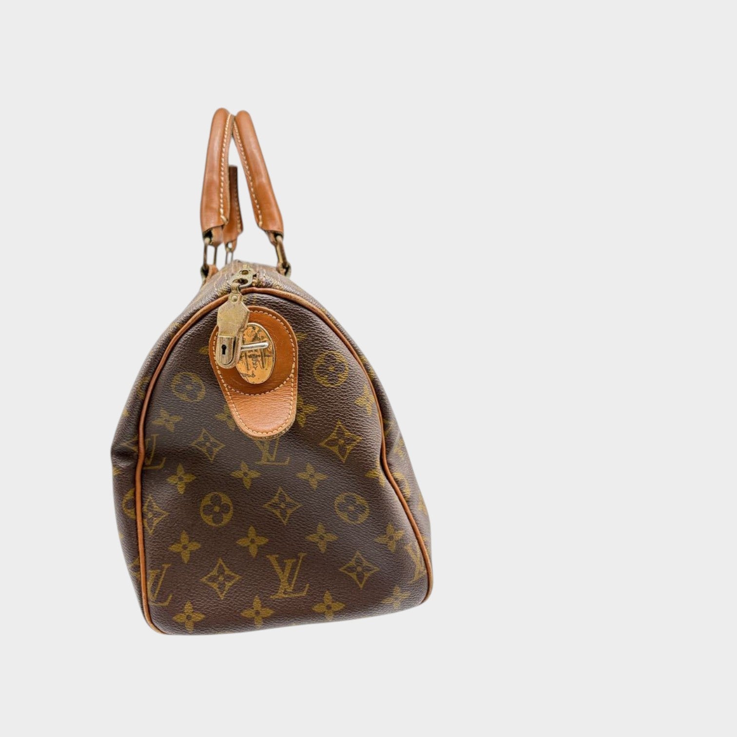 LOUIS VUITTON Monogram Speedy 30 with paper tag