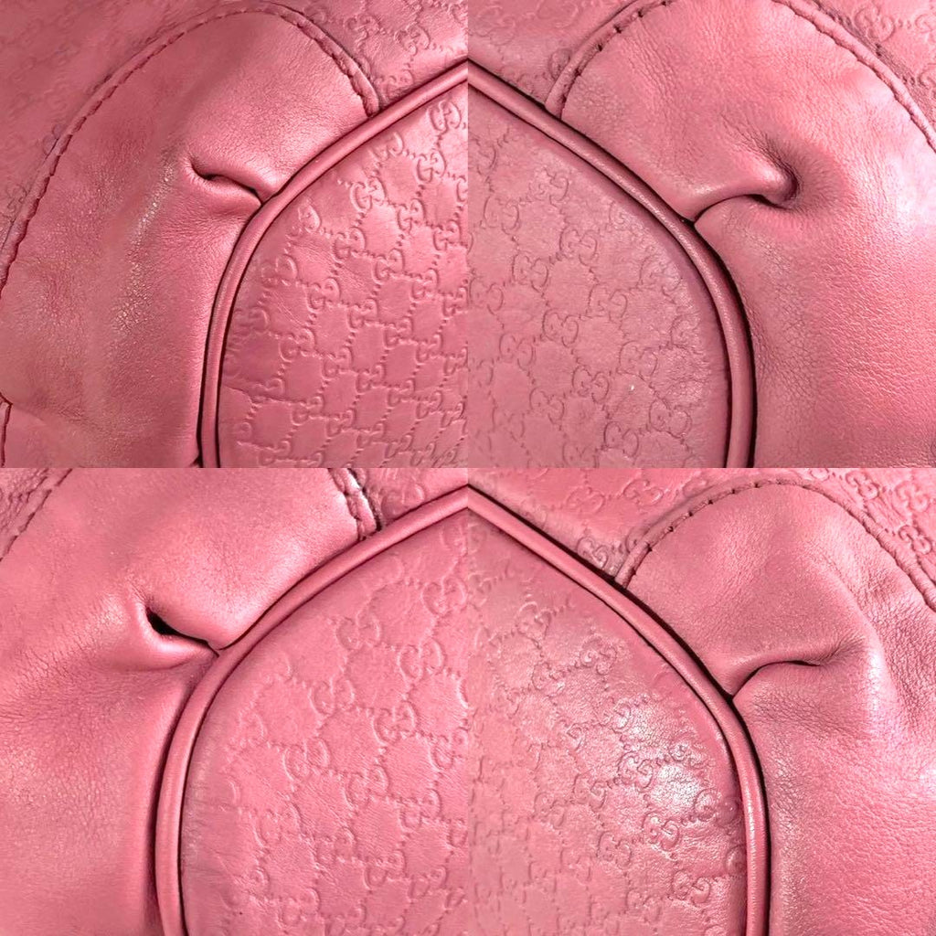 Excellent condition GUCCI Sukey Microssima pink tote Tasche