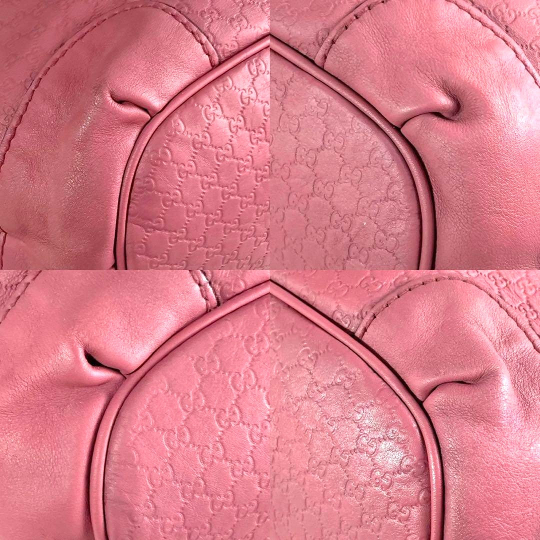 Excellent condition GUCCI Sukey Microssima pink tote Tasche