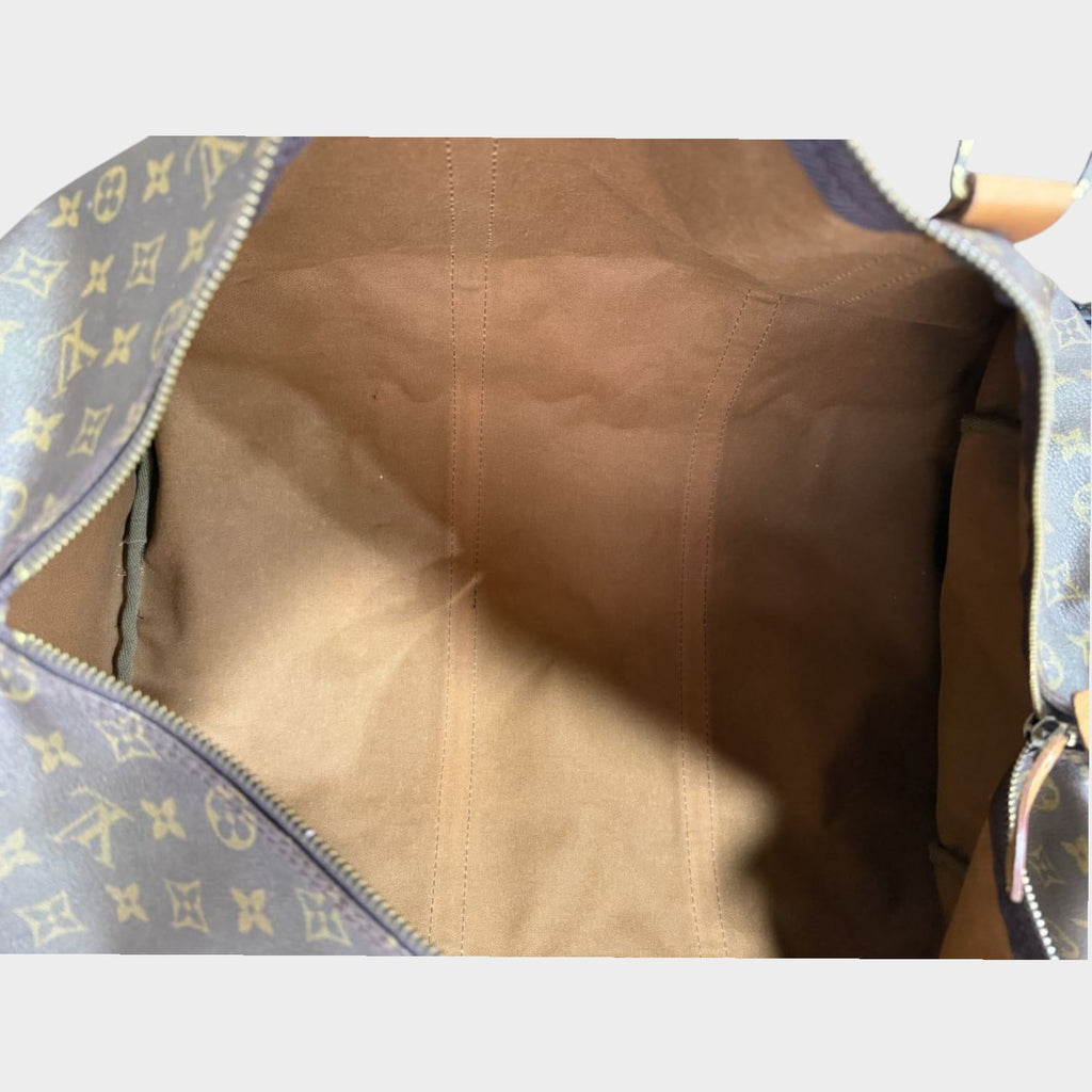 Louis Vuitton Monogram Keepall 60 Boston Bag, Guaranteed Authentic, Size 100