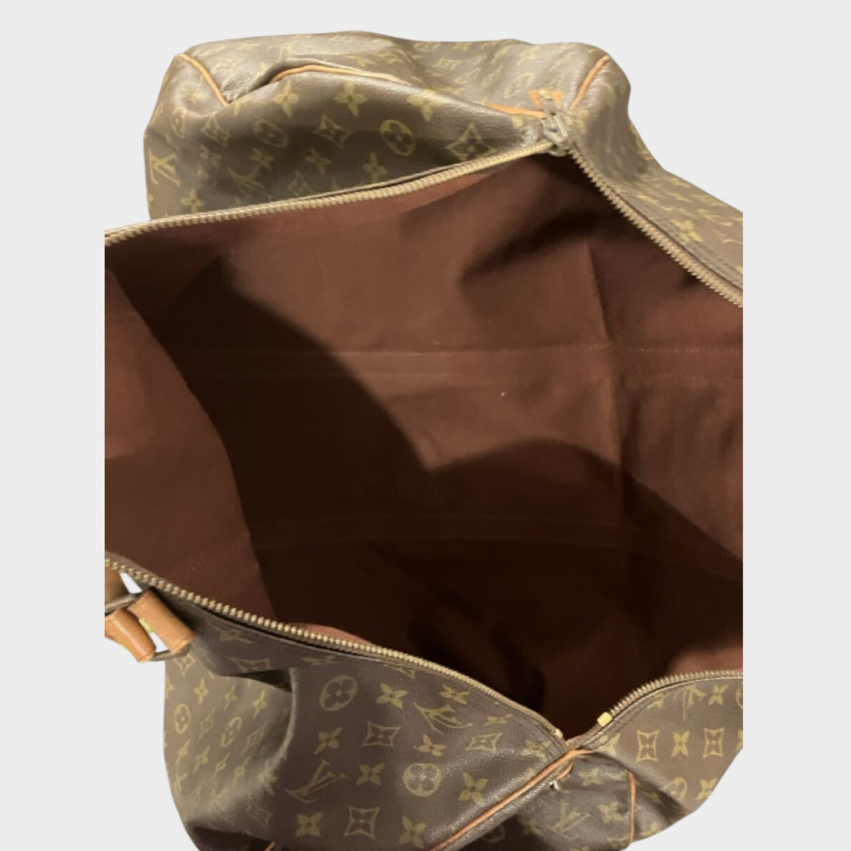 LOUIS VUITTON◆Keepall 60_Monogram Canvas/PVC Tasche/ Reisetasche