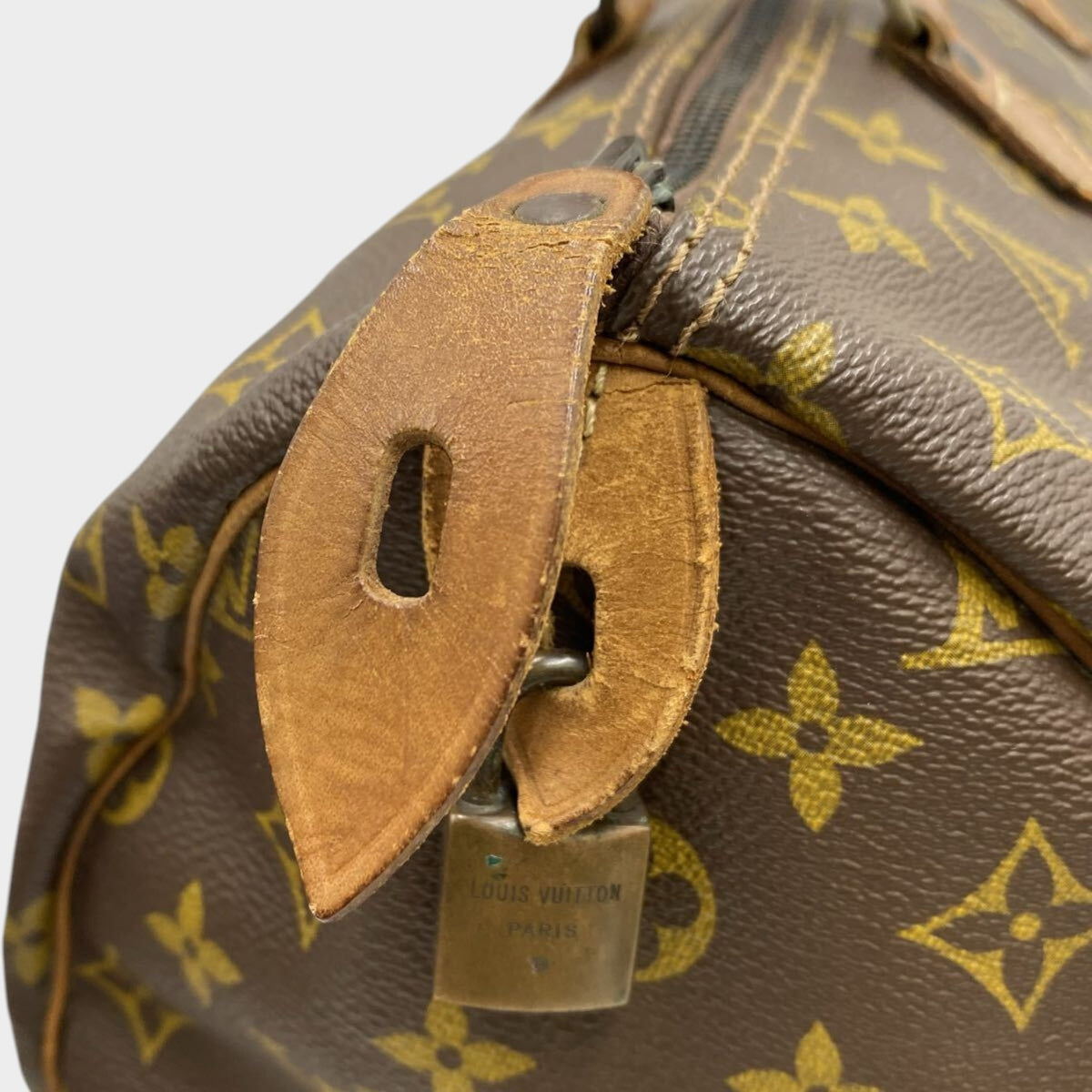LOUIS VUITTON Speedy 35 Monogram Old Model Handbag Boston Tasche