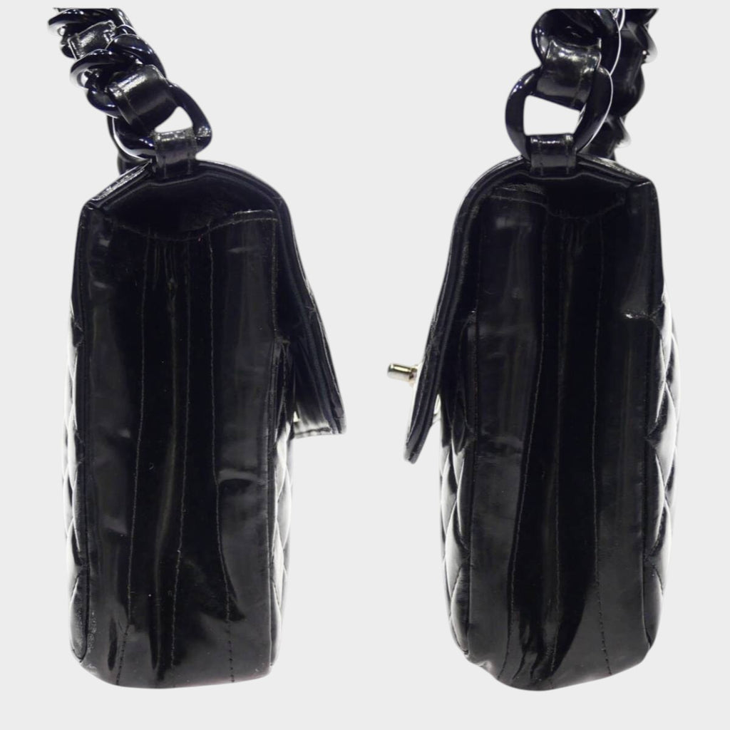 CHANEL Matelassé Chain Handbag, Coco Mark, Tasche
