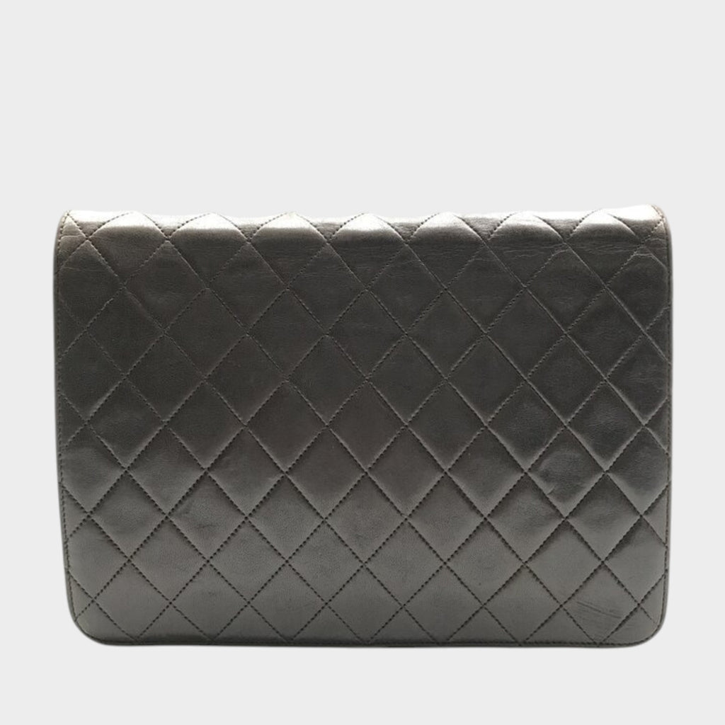 Excellent Condition CHANEL Coco Mark Matelassé Chain Shoulder Tasche