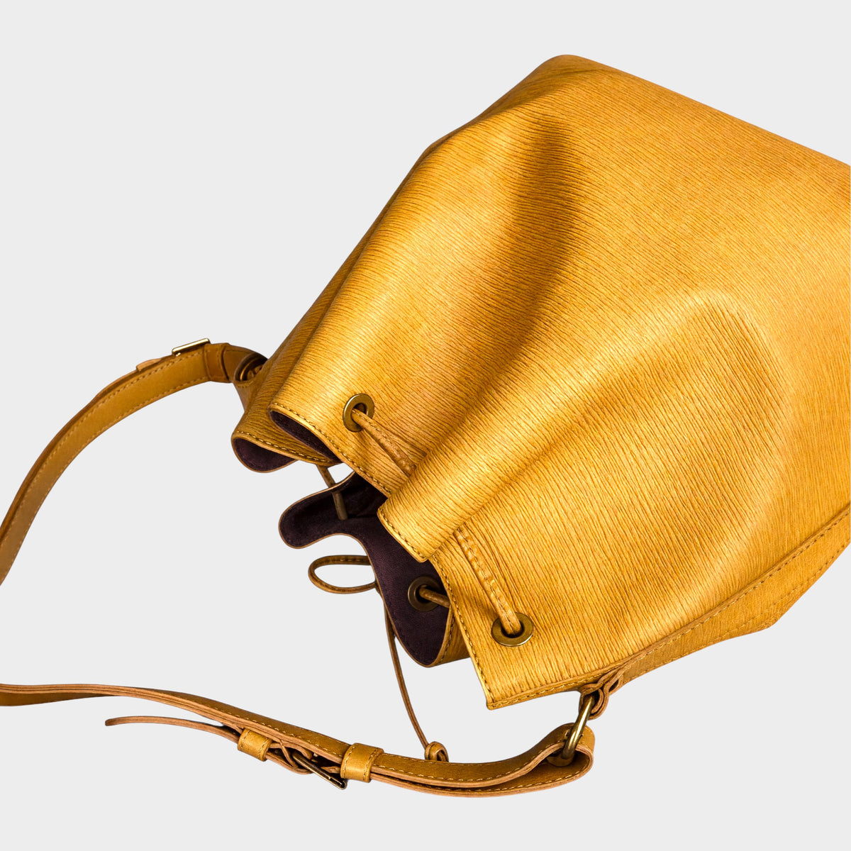 LOUIS VUITTON M44109 Epi Petit Noé One Shoulder Bag, Women's, Tassili Yellow Tasche