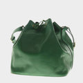 LOUIS VUITTON One-Shoulder Bag Petit Noé Epi Leather Shoulder Bag Drawstring Bag Women's Green Used