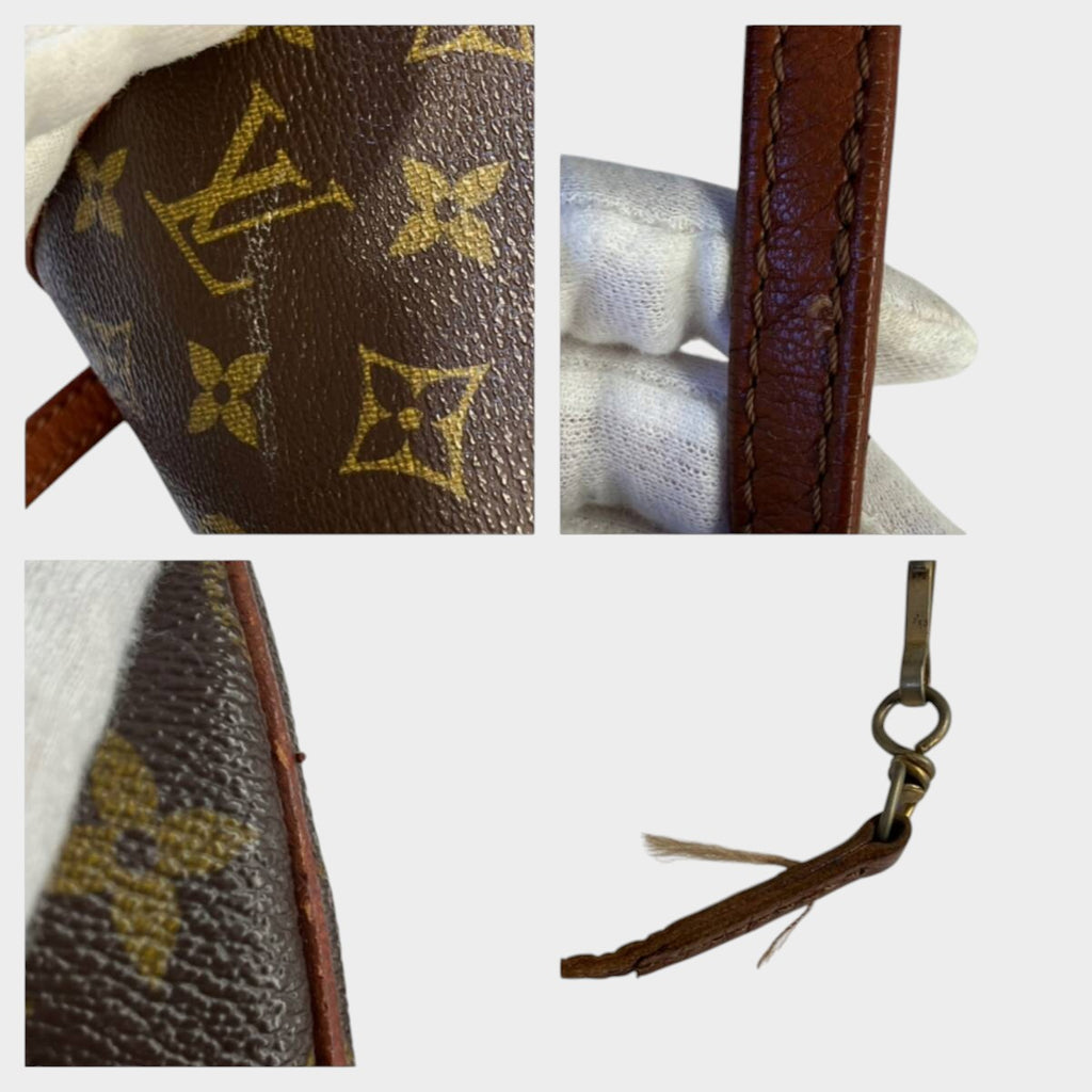 LOUIS VUITTON Monogram Papillon Handbag, Brown, No serial number, Tasche