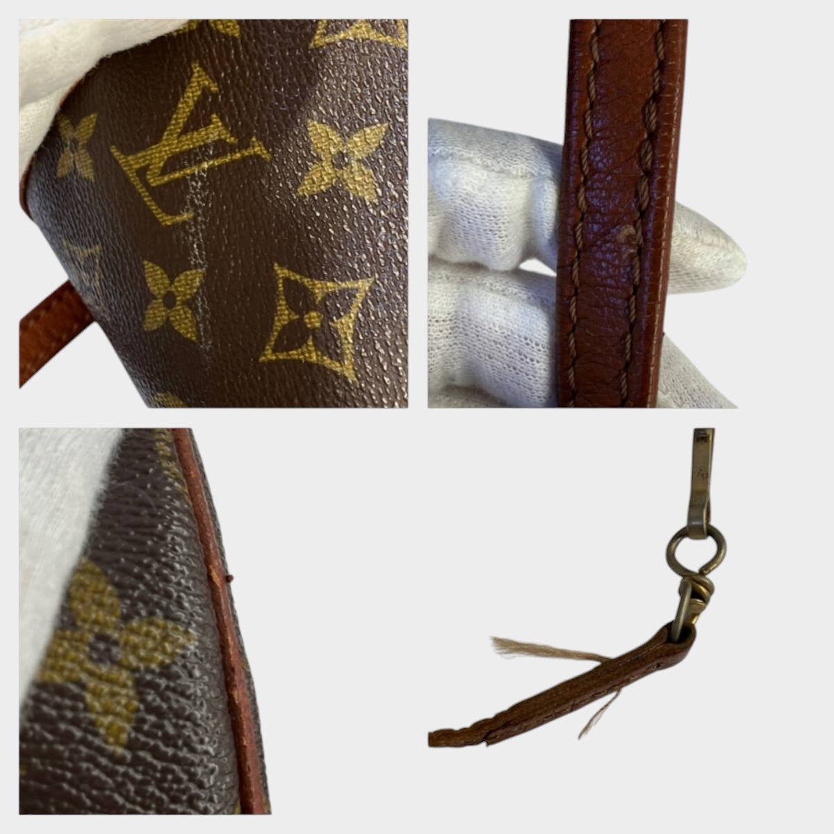 LOUIS VUITTON Monogram Papillon Handbag, Brown, No serial number, Tasche