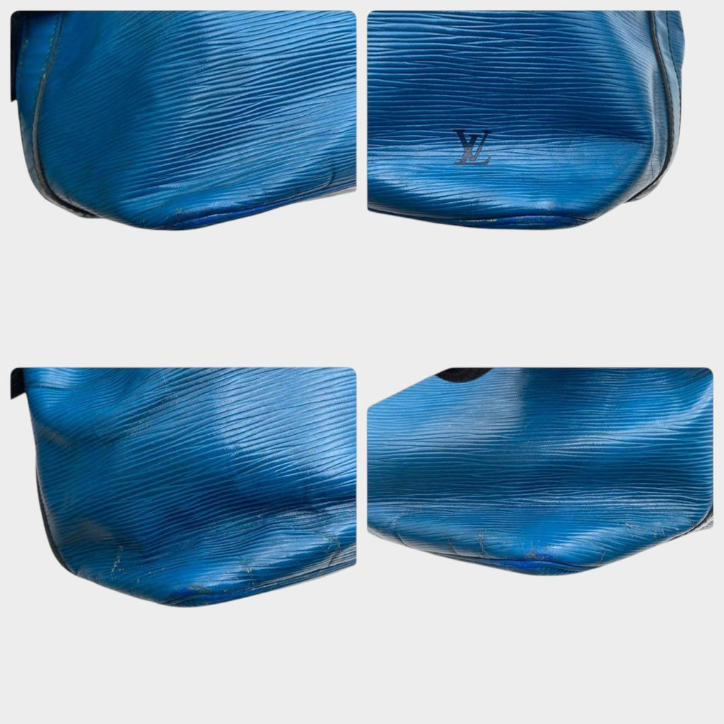 Louis Vuitton Epi Petit Noé Shoulder Bag, Toledo Blue