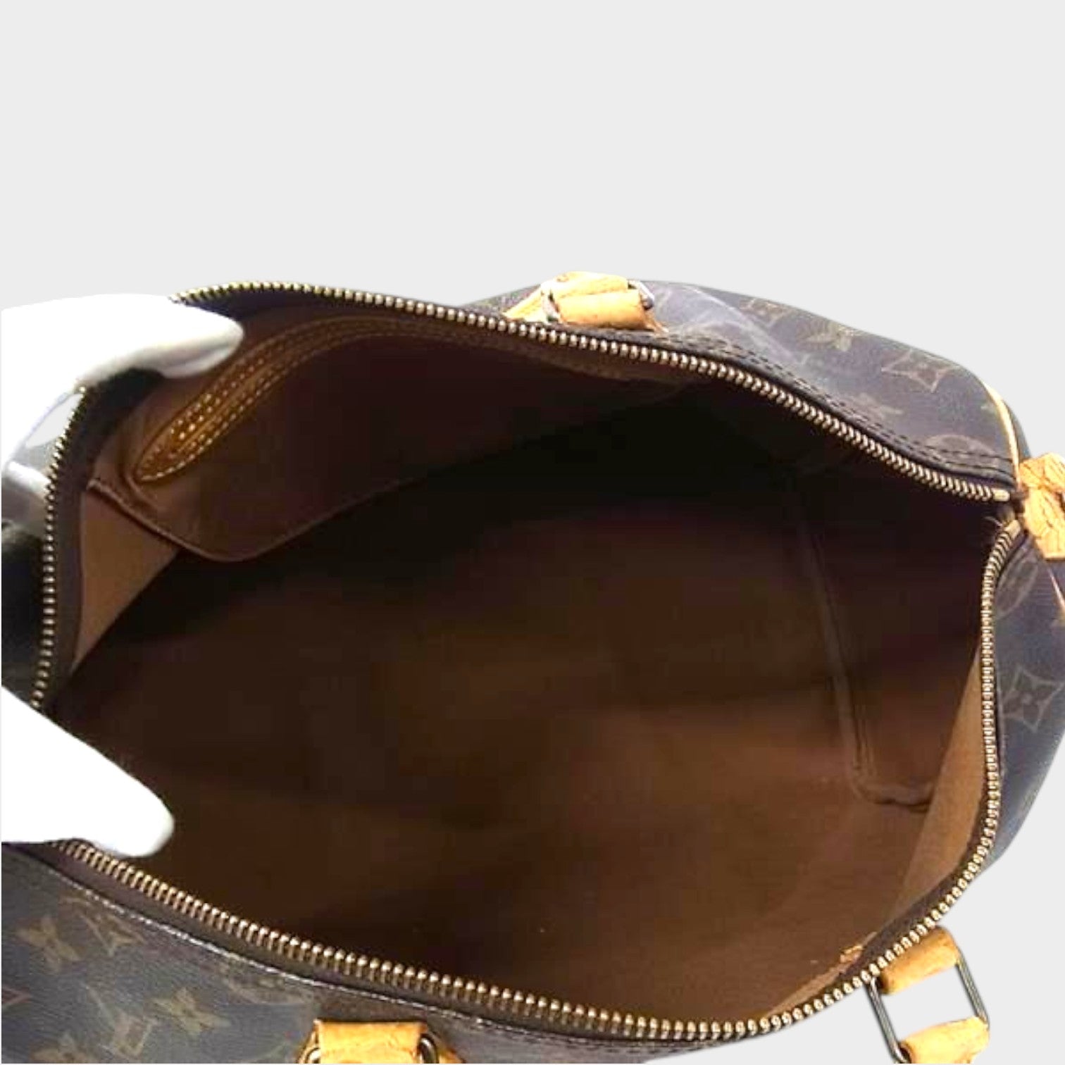 LOUIS VUITTON M41524 Monogram Speedy 35 Handbag Boston Bag Bro