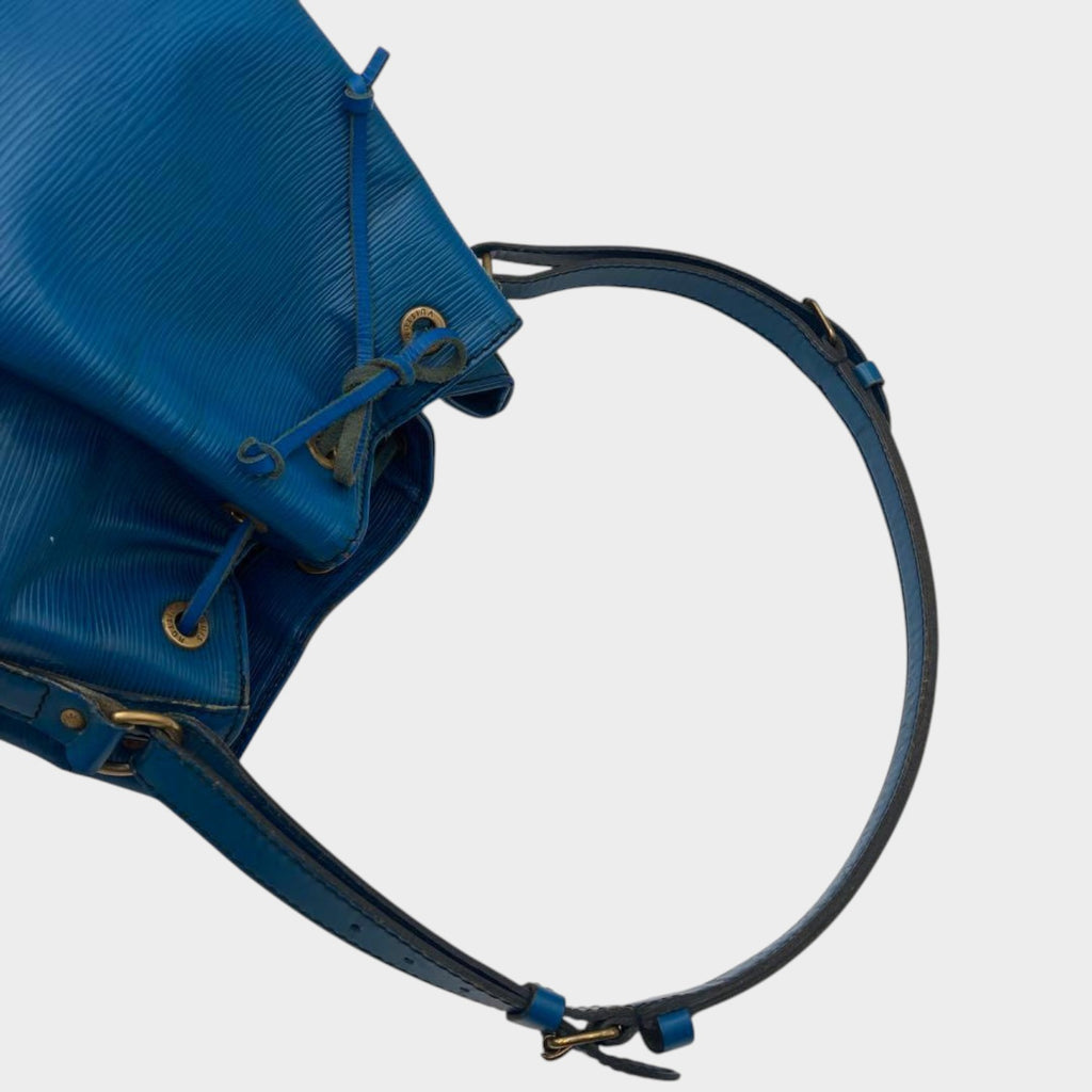 Louis Vuitton Epi Petit Noé Shoulder Bag, Toledo Blue