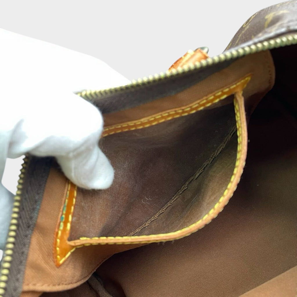 LOUIS VUITTON Monogram Speedy 25 M41528 Handbag Shoulder Bag Tasche