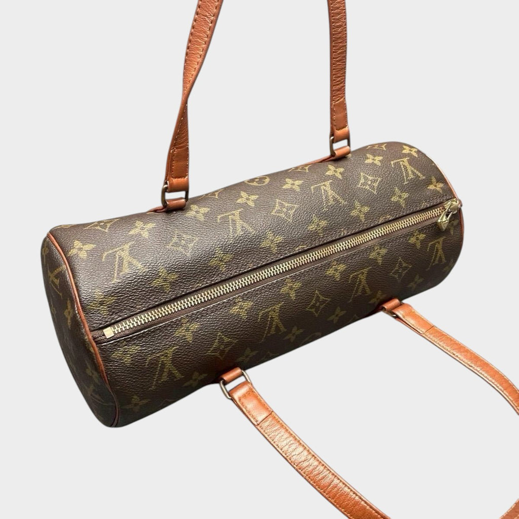 Louis Vuitton Monogram Papillon 26 Handbag Mini Bag Mini Boston Authentic Serial 832
