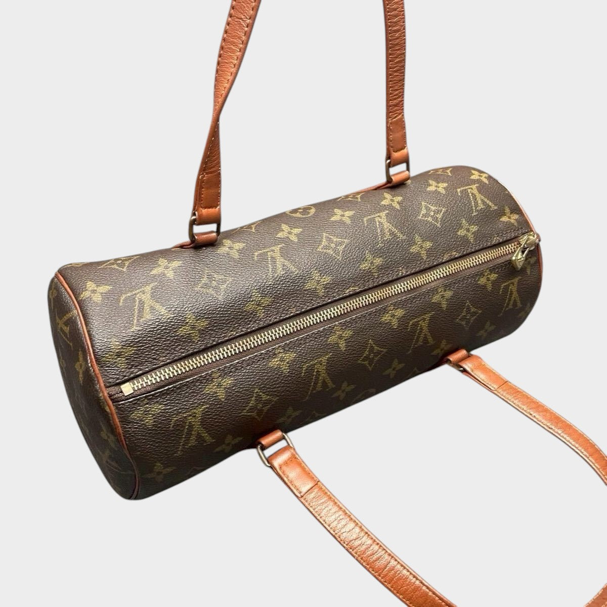 Louis Vuitton Monogram Papillon 26 Handbag Mini Bag Mini Boston Authentic Serial 832