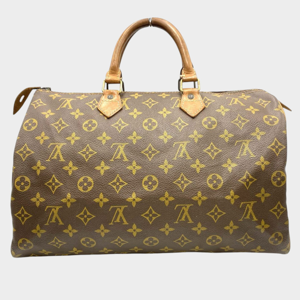 LOUIS VUITTON Speedy 35 Monogram Old Model Handbag Boston Tasche