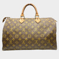 LOUIS VUITTON Speedy 35 Monogram Old Model Handbag Boston Tasche