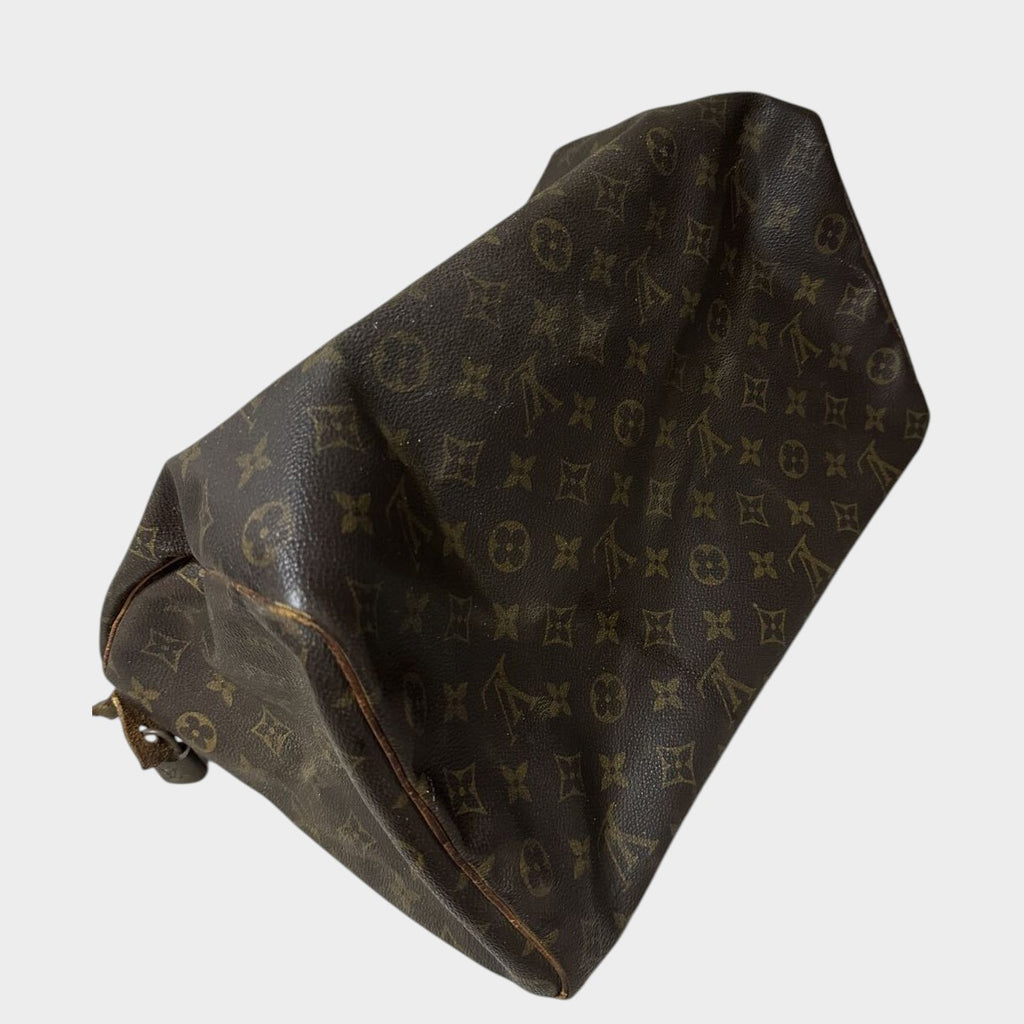 Louis Vuitton Speedy 30 Monogram Handbag Mini Boston Bag Women's Tasche