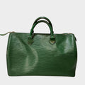 LOUIS VUITTON Epi Speedy 25 Borneo Green Handbag