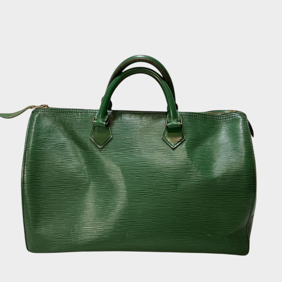 LOUIS VUITTON Epi Speedy 25 Borneo Green Handbag