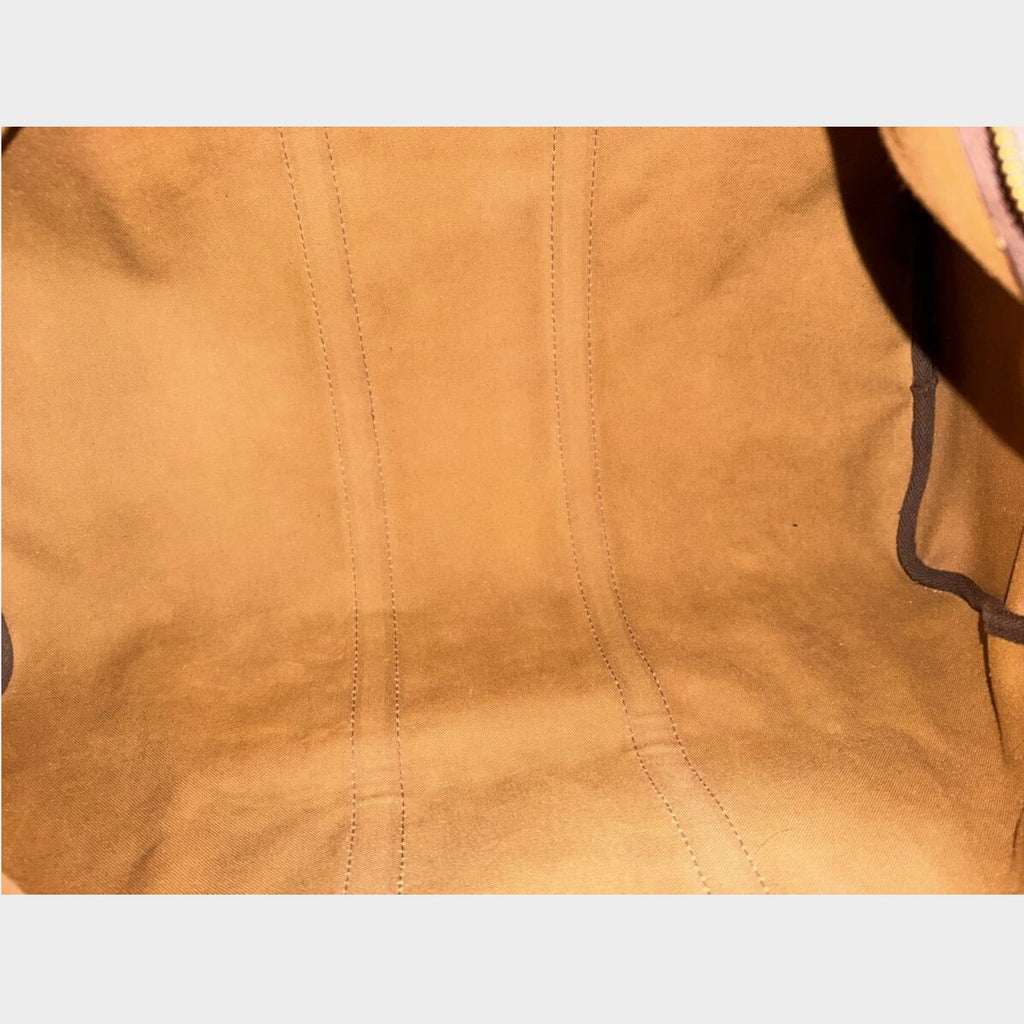 Louis Vuitton Monogram Keepall 50 Boston Bag, aftermarket leather repair, Tasche