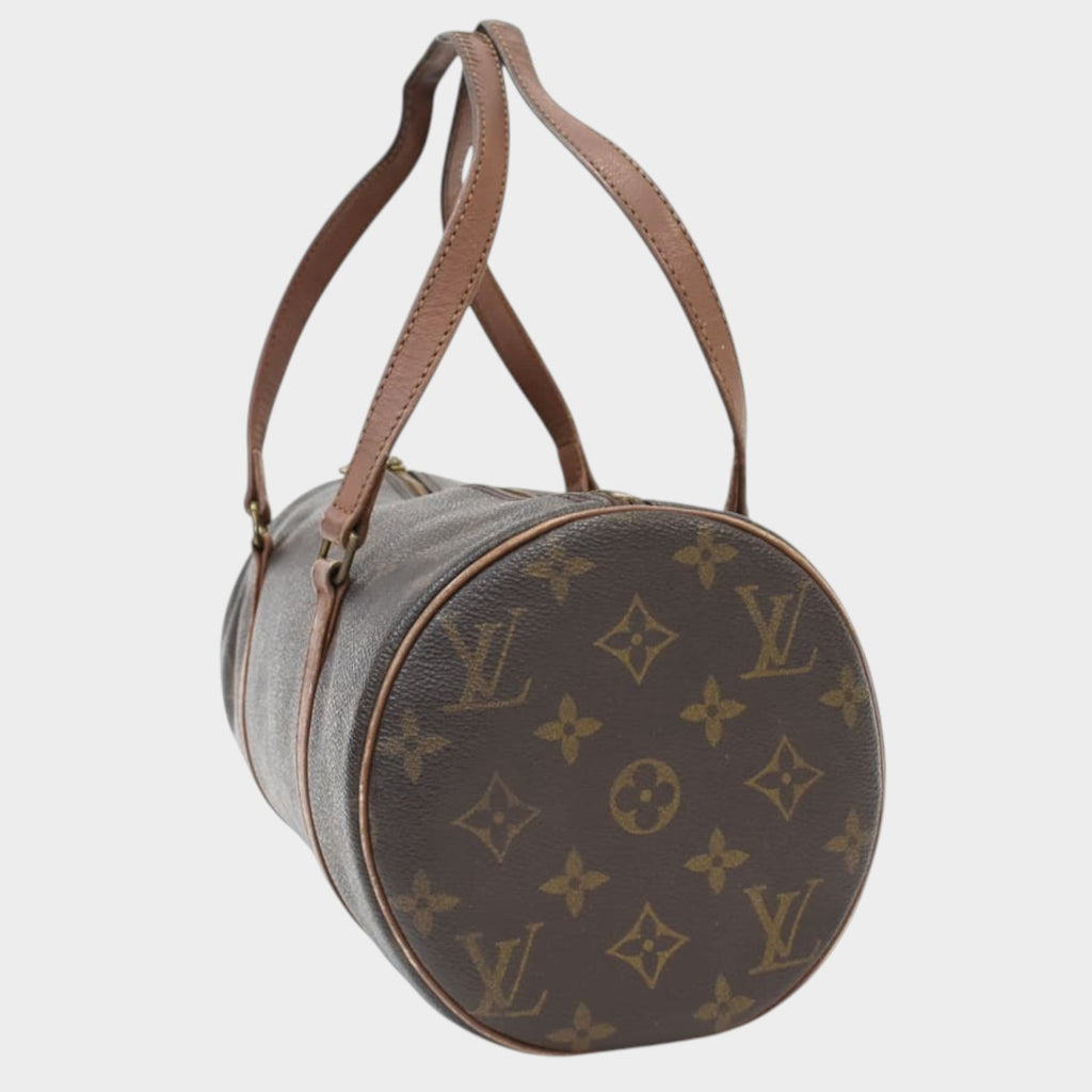 Louis Vuitton Handbag Papillon 30 M51385 Monogram Canvas Leather Brown