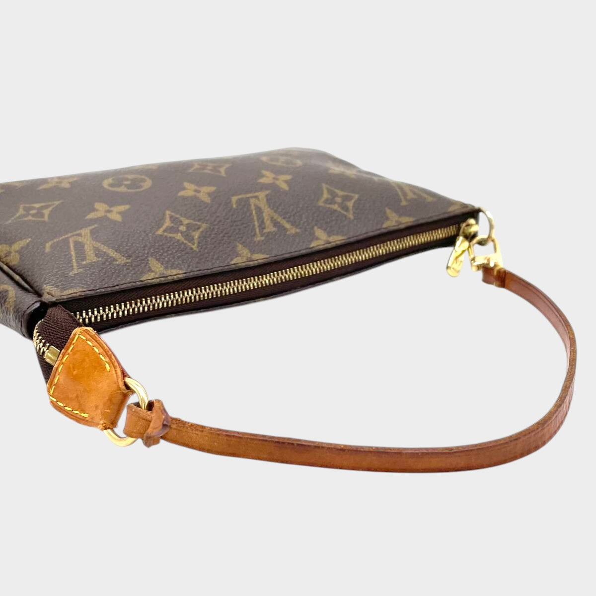 Excellent Condition LOUIS VUITTON Monogram Pochette Accessoires Accessory Pouch Handbag M51980 VI0031