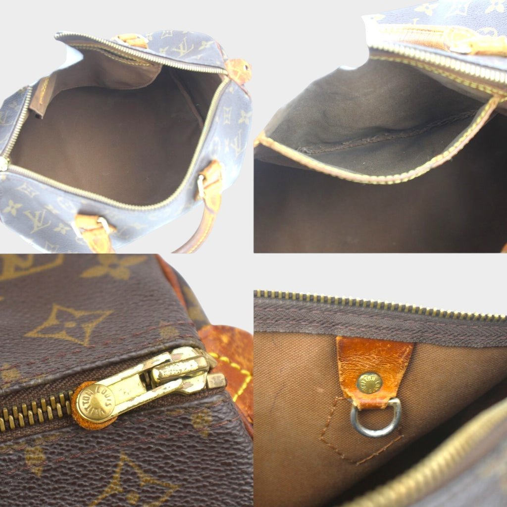 Louis Vuitton Speedy Mini Handbag Mini Boston Bag Vintage Tasche