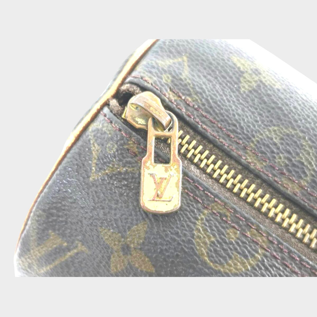 Louis Vuitton Monogram Papillon 26 Handbag M51366 Cylindrical
