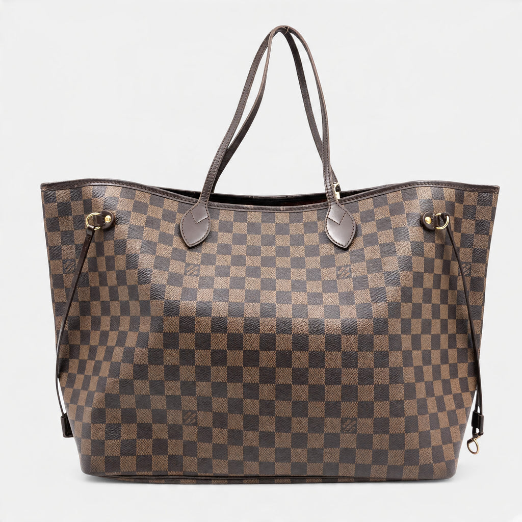 LOUIS VUITTON Damier Neverfull MM Tote Bag/Handbag, Stamp FL2078 Tasche