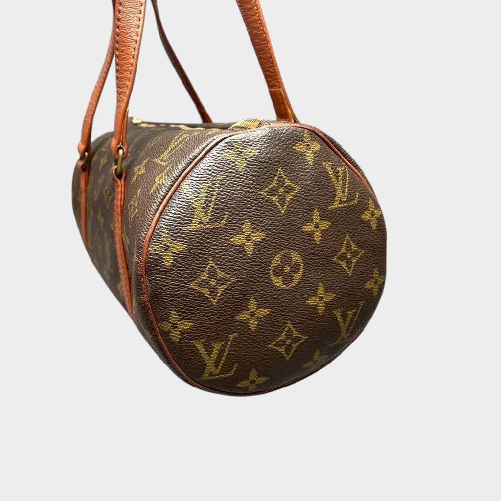 Louis Vuitton Monogram Papillon 26 Handbag Mini Bag Mini Boston Authentic Serial 832
