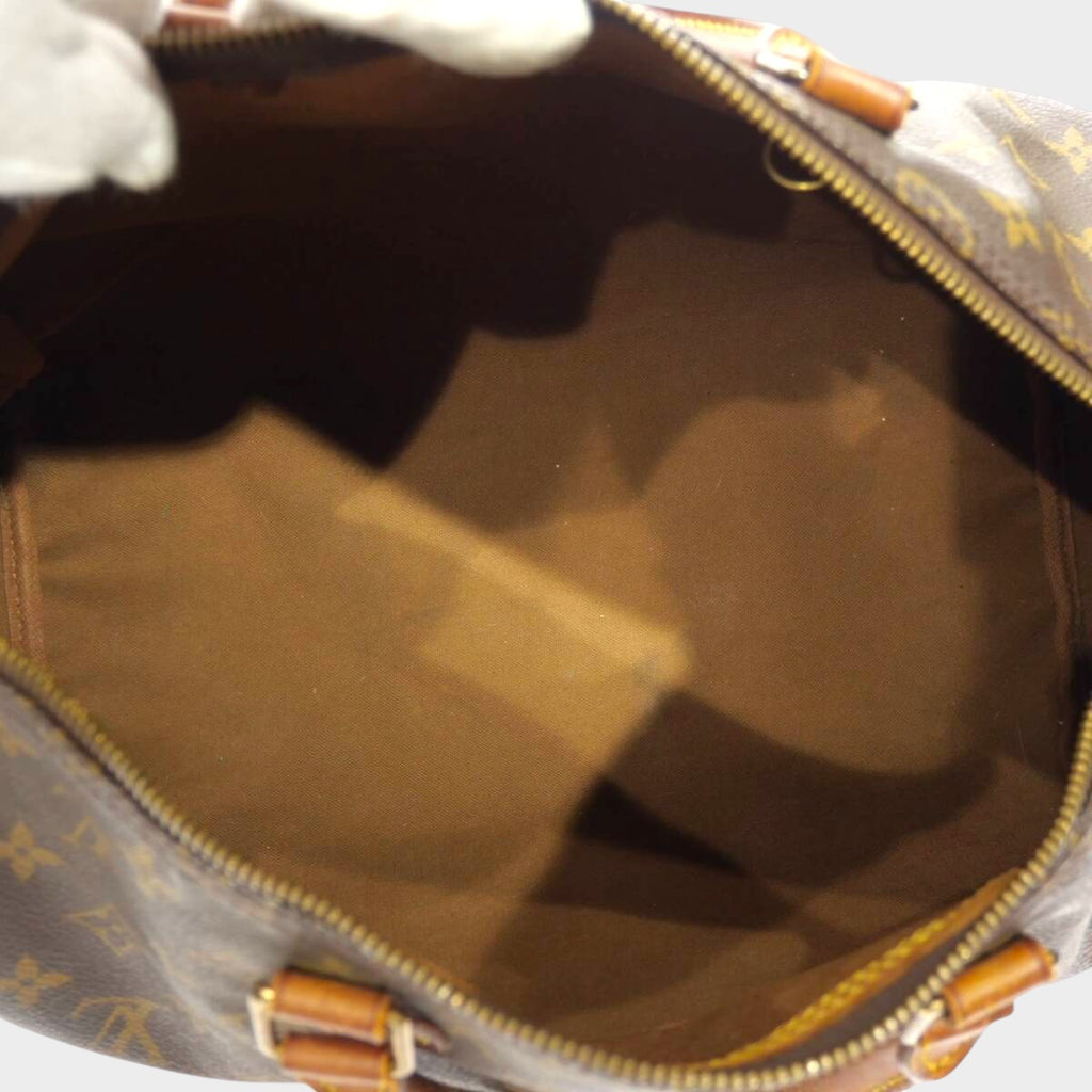 LOUIS VUITTON Speedy 35 M41524 SP1905 Monogram Boston Bag Handbag Brown Women's