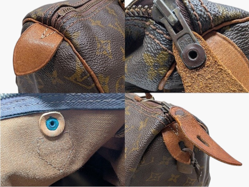 Louis Vuitton Early Model Speedy 35 M41524 Monogram Vintage Women's Bag]
