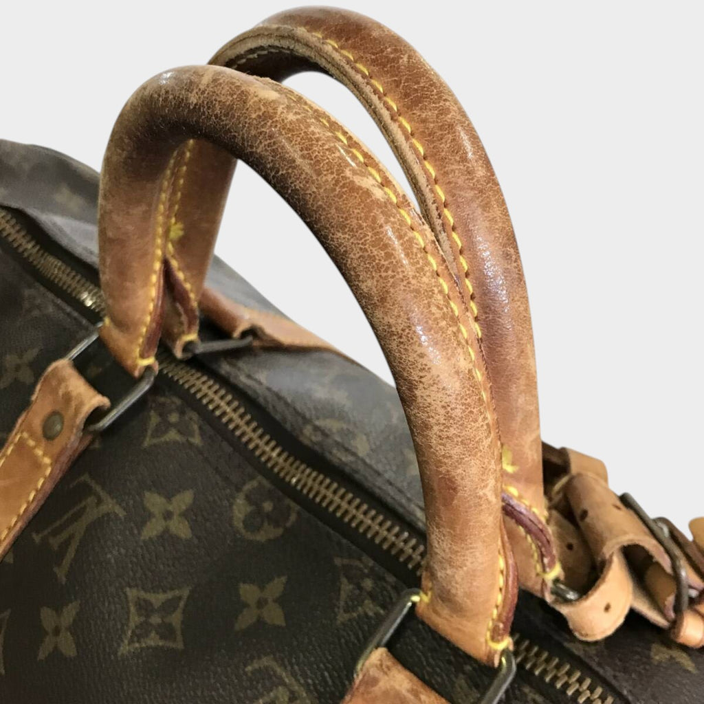 Louis Vuitton Monogram Keepall 50 Boston Bag, Brown, Tasche