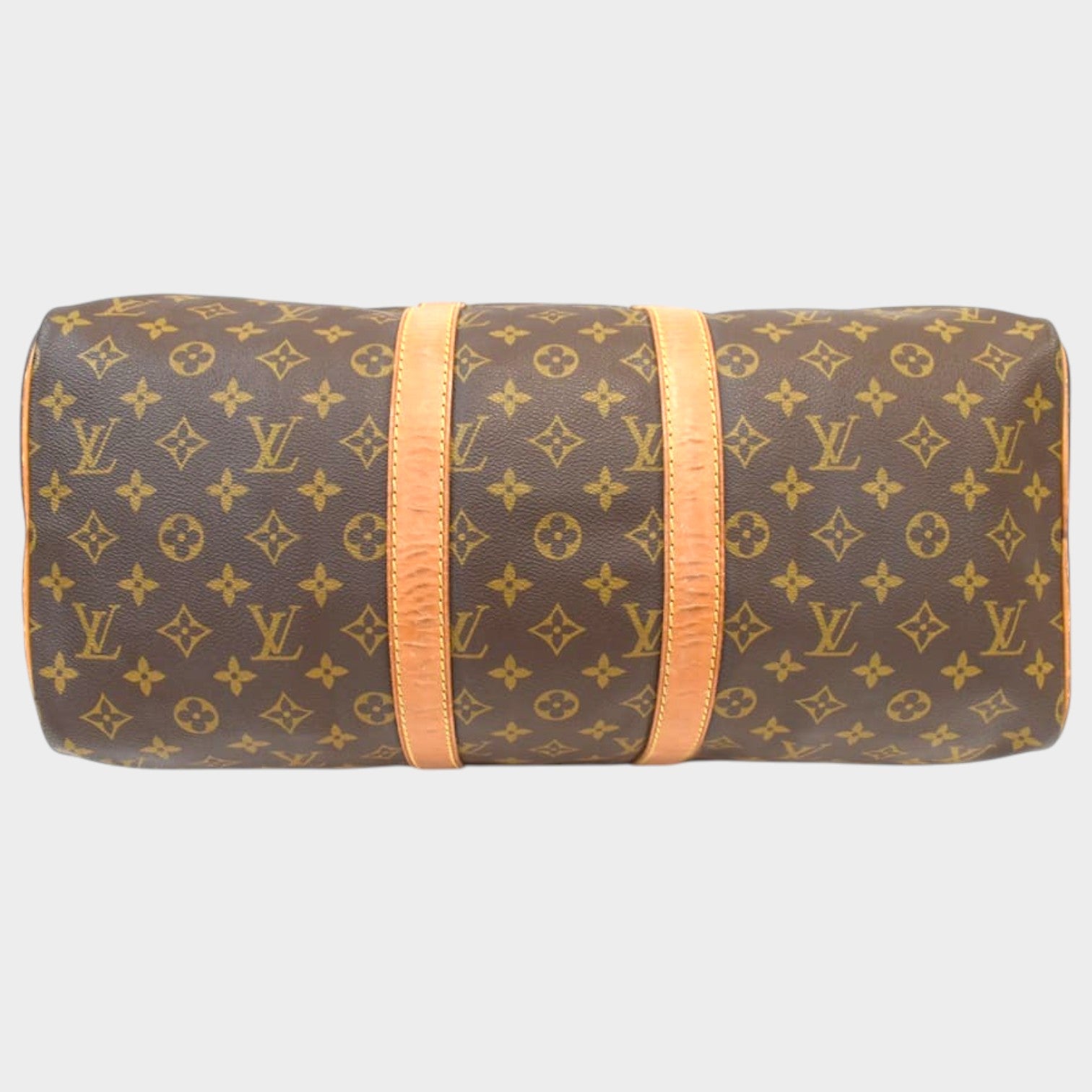LOUIS VUITTON Keepall 45 Boston Bag M41428 Tasche Canvas Leathe