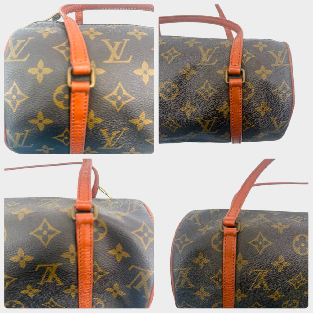 Louis Vuitton Papillon 26 Monogram Handbag, Vintage, Made in France