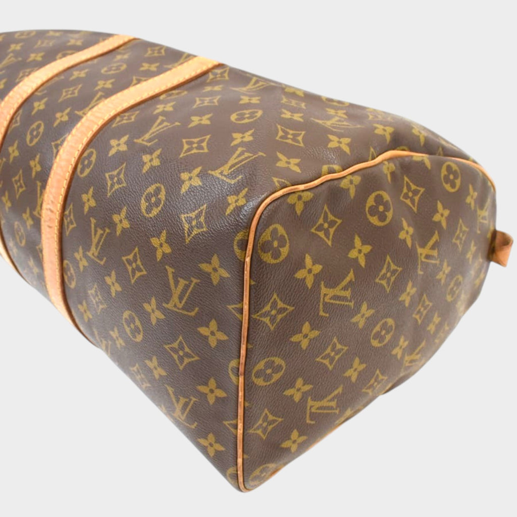 LOUIS VUITTON Keepall 45 Boston Bag M41428 Tasche Canvas Leathe