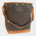 Louis Vuitton Shoulder Bag Noe M42224 Monogram Brown